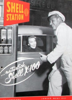 "Shell Station" Tankstellen-Magazin 1952 (1391)